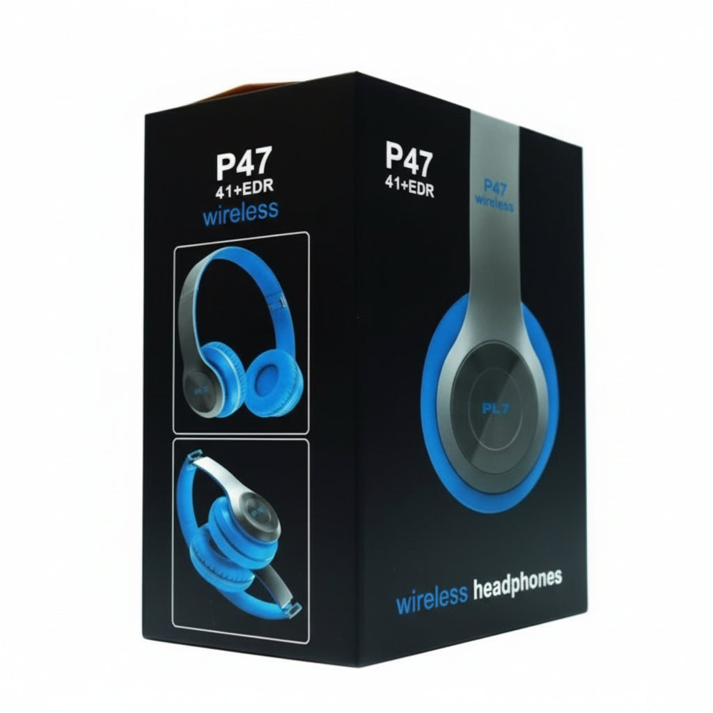 P47 Wireless Bluetooth Stereo Headphones