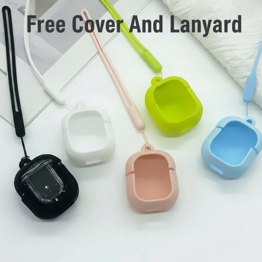 Air 31 TWS Earbuds – With Free Cover & Lenyard Transparent Design ENC