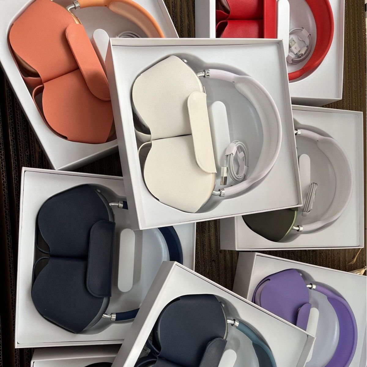 Airpods Max Headphones Pop Up & Free Leather Case ( Works with Android & iOS Both)