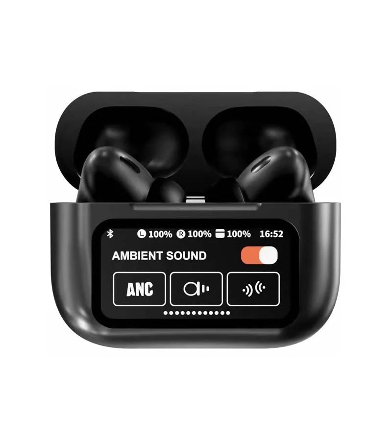 A9 Pro Touch Screen Earbuds –  With Noise Cancellation