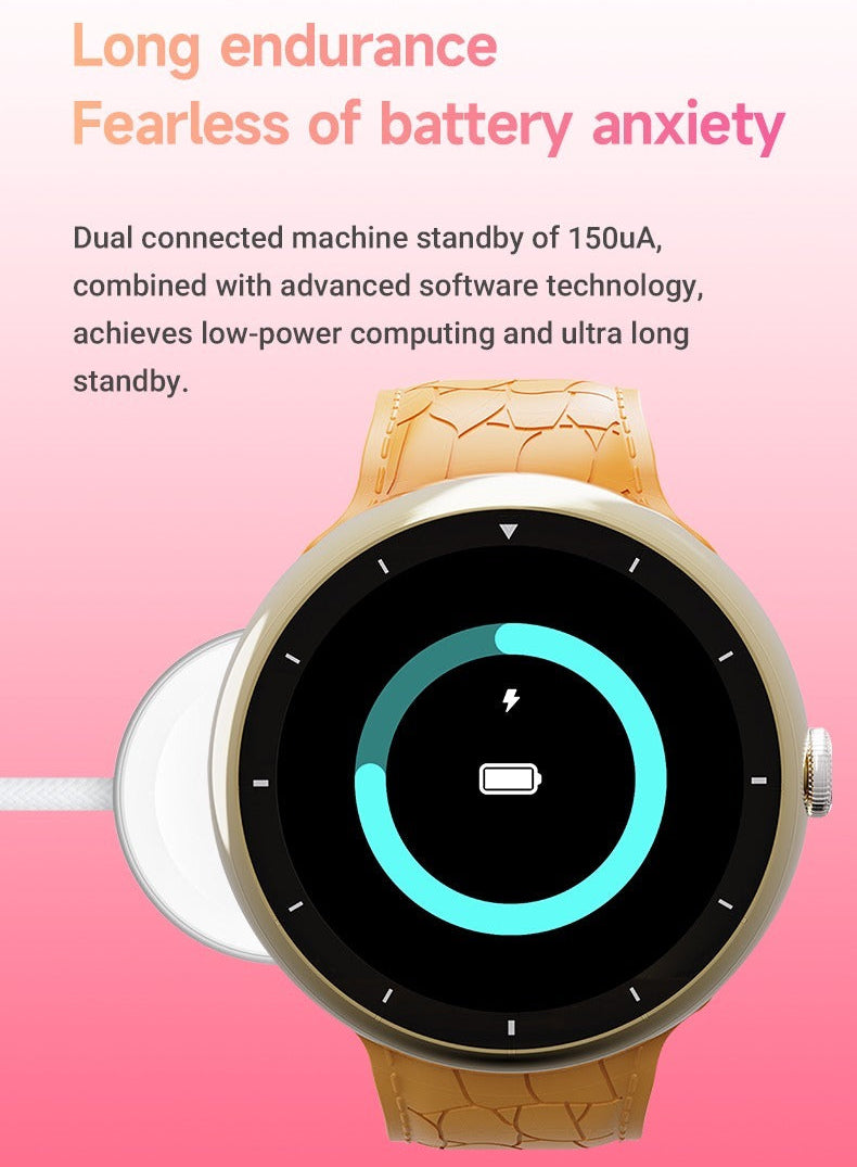 V16 Pro Max 2025 New Model Round Dial Smart Watch