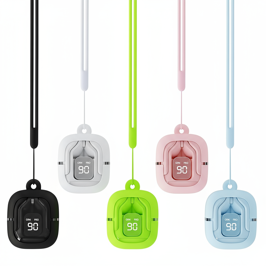 Air 31 TWS Earbuds – With Free Cover & Lenyard Transparent Design ENC