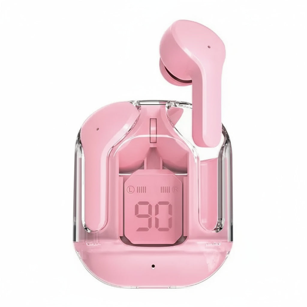 Air 31 TWS Earbuds – With Free Cover & Lenyard Transparent Design ENC